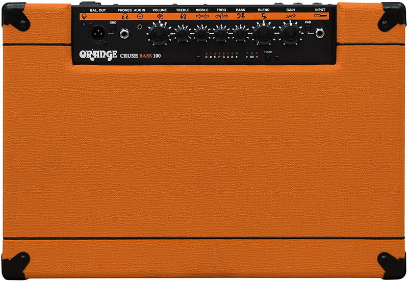 Orange Crush Bass 100 Amplificatore Combo per Basso da 15" e 100w, Arancione