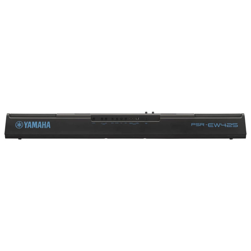 Yamaha PSR-EW425 Tastiera Digitale Professionale Portatile a 76 Tasti, Nero