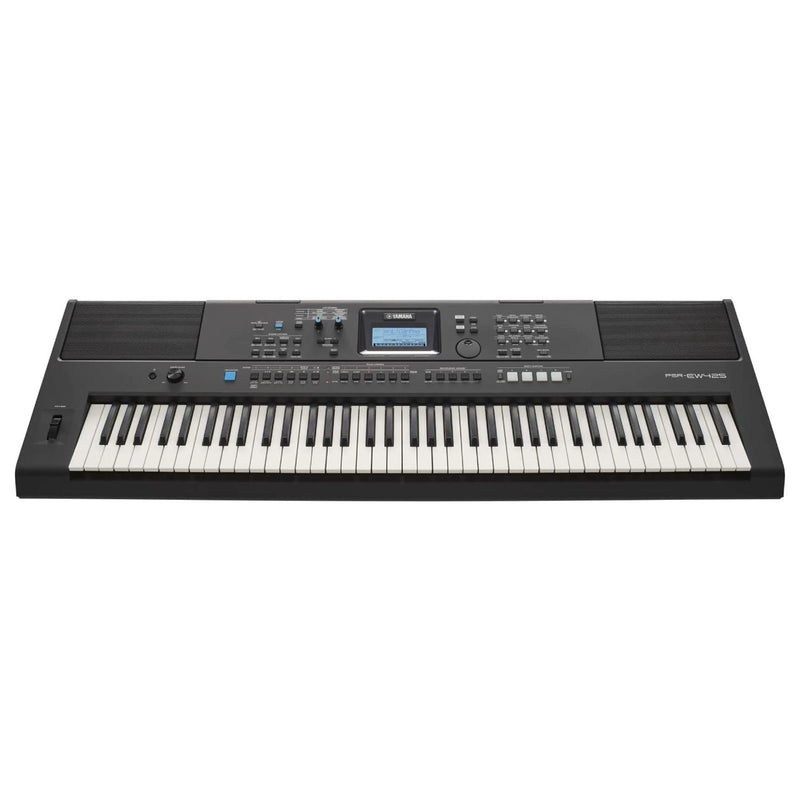 Yamaha PSR-EW425 Tastiera Digitale Professionale Portatile a 76 Tasti, Nero