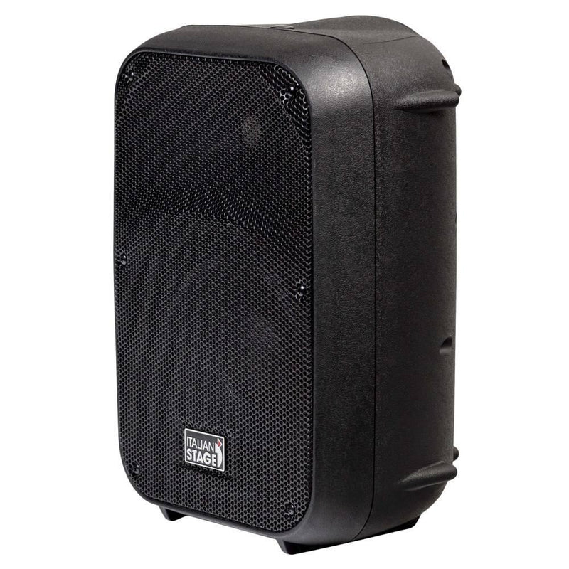 Italian Stage IS SPX08A Cassa Attiva 300w picco da 8" Peak spl 123 dB, Nero