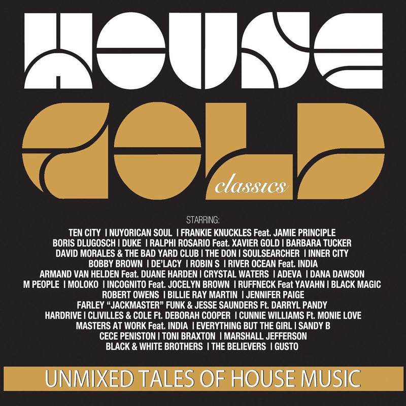 VARIOUS ARTISTS -  HOUSE GOLD CLASSICS (4CD UNMIXED ONLY4DJS)