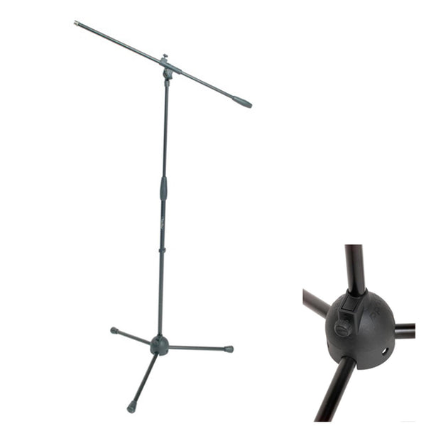 Proel RSM180 stand asta per microfono treppiede snodo a giraffa nylon x karaoke