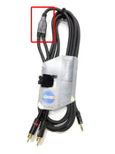 Proel CHLP215LU3 Cavo audio con nodo a Y Jack stereo 3.5mm a 2x spina RCA 3mt.