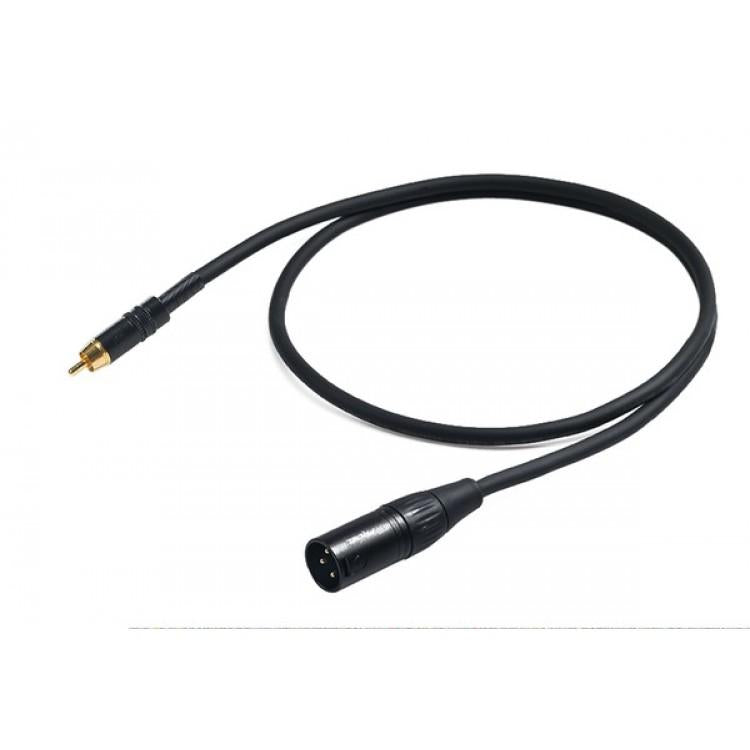 Proel CHLP260LU15 Cavo audio 1x Plug RCA Maschio a Cannon XLR 3P Maschio 1,5mt