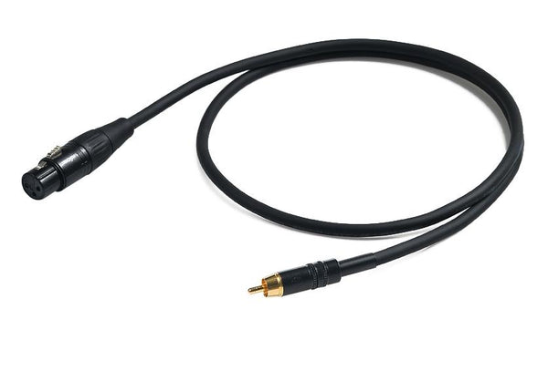 Proel CHLP270LU3 Cavo RCA a Cannon XLR 3 F 3mt