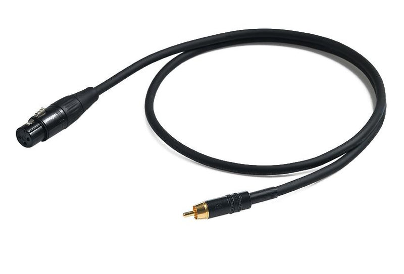 Proel CHLP270LU3 Cavo RCA a Cannon XLR 3 F 3mt