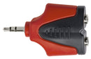 Proel AT140PRO Adattatore spina 3,5 mm stereo a 2 x presa 3,5 mm stereo