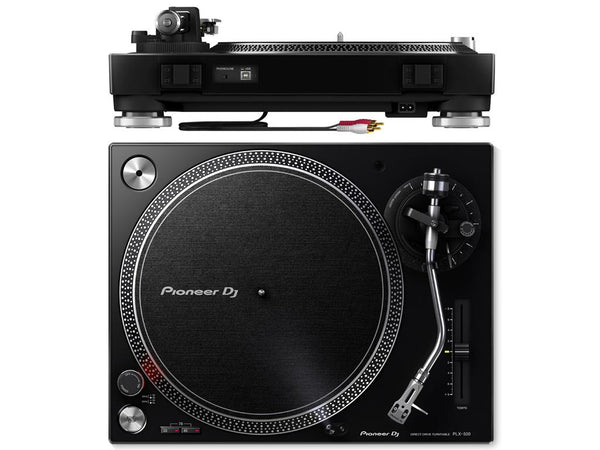 Pioneer Dj PLX-500-K Giradischi Professionale trazione diretta porta USB Nero
