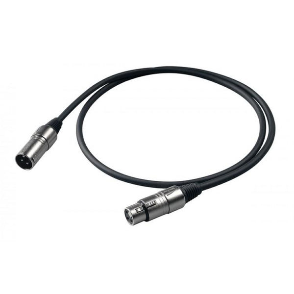 Proel BULK250LU2 Cavo audio Cannon XLR 3P Maschio a Cannon XLR 3F Femmina, 2mt