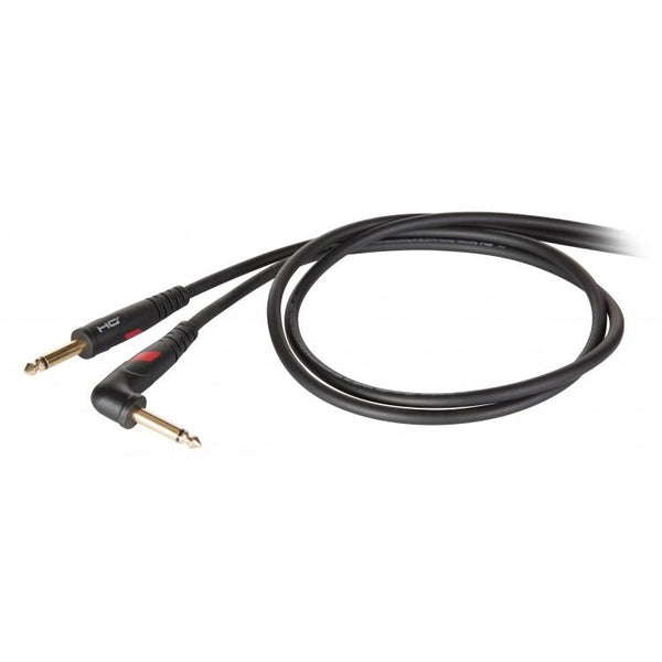 Proel DHG120LU5 Cavo audio jack mono 6.3 mm a jack mono 6.3 mm ad angolo 5mt.