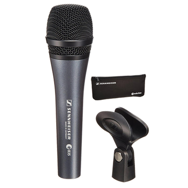 Sennheiser E835S Microfono Dinamico + supporto + astuccio