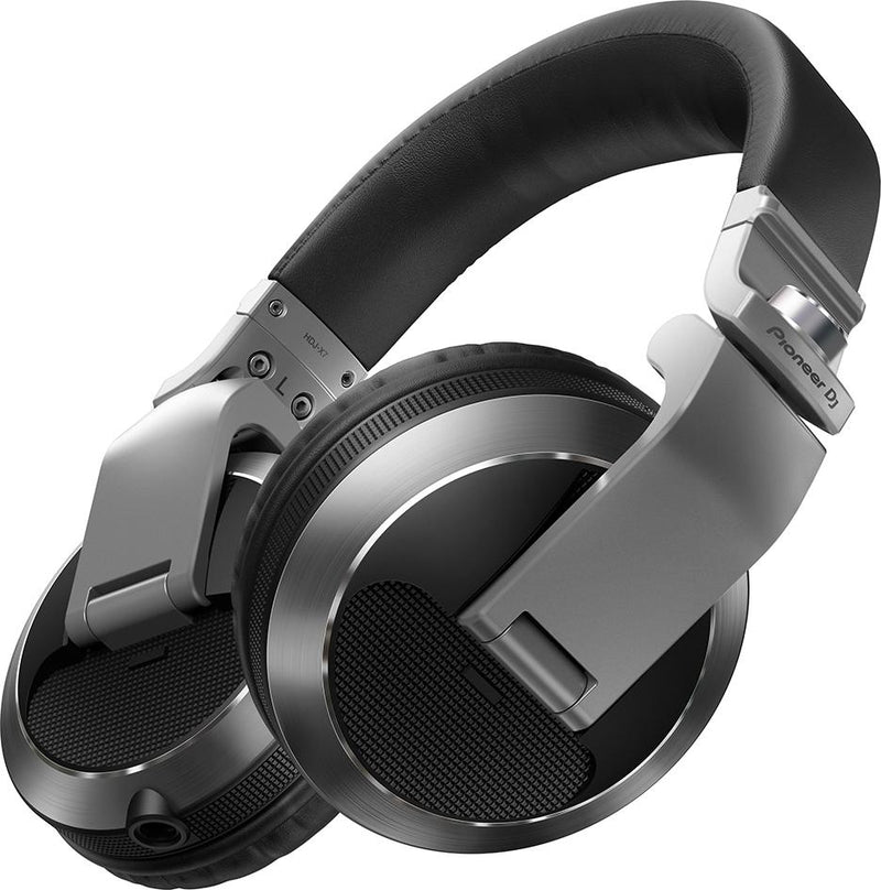 Pioneer Dj HDJ-X7-S Cuffia professionale Over-Ear per DJ e Studio, Silver