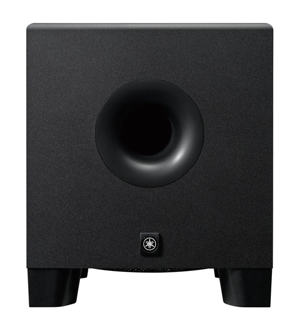 Yamaha HS8S Subwoofer Attivo Professionale da Studio bass-reflex 8p. 150w, Nero