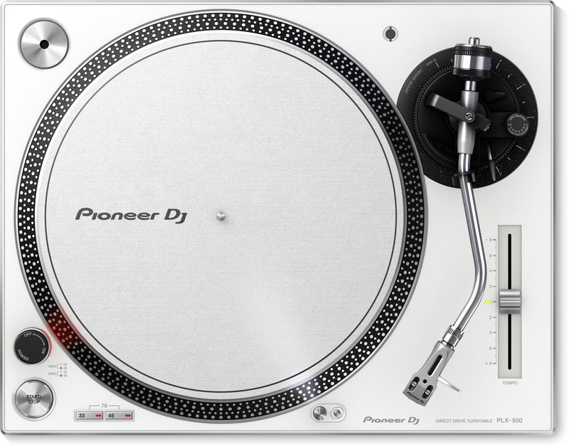 Pioneer Dj PLX-500-W Giradischi Professionale trazione diretta porta USB Bianco