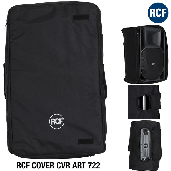 RCF CVR ART 722 Cover protezione e trasporto x Monitor Cassa ART 712-A MK4, Nero