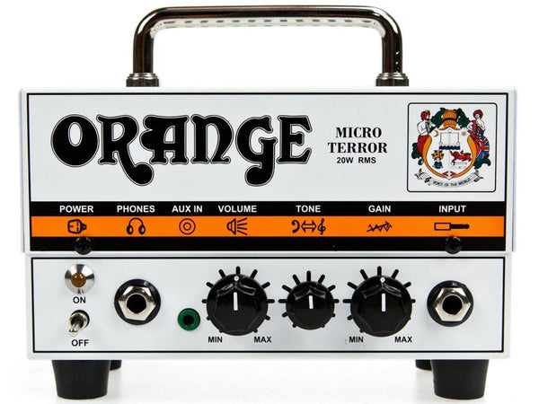 Orange Micro Terror Head MT20 Preamplific. Valvolare x Chitarra da 20W, Bianco