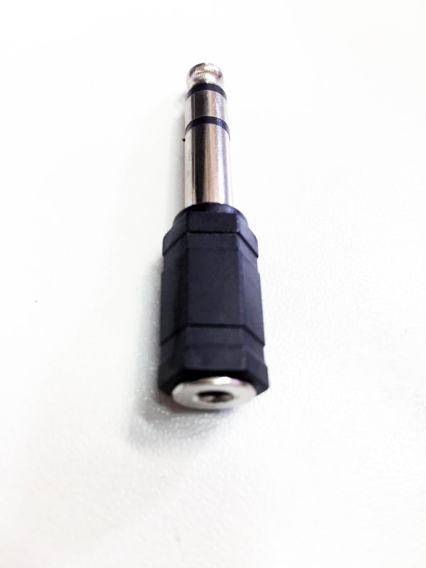 Proel AT165 Adattatore audio jack 6.3mm stereo a presa femmina 3.5mm stereo Nero