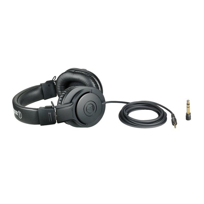 Audio-Technica ATH-M20X Cuffia Monitor Professionale e x Dj, Nera