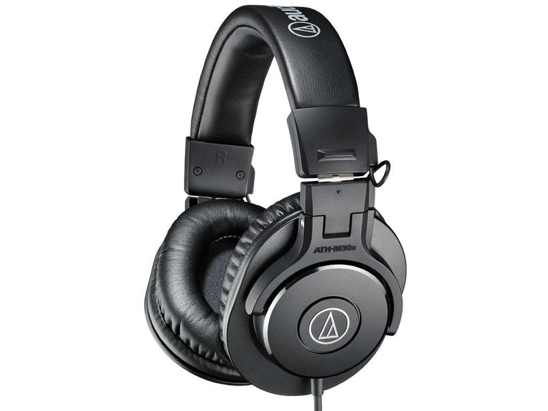 Audio-Technica ATH-M30X Cuffia Monitor Professionale e x Dj, Nera