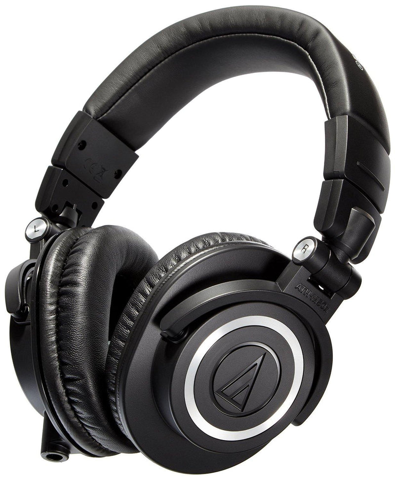 Audio-Technica ATH-M50X Cuffia Monitor Professionale e x Dj, Nera