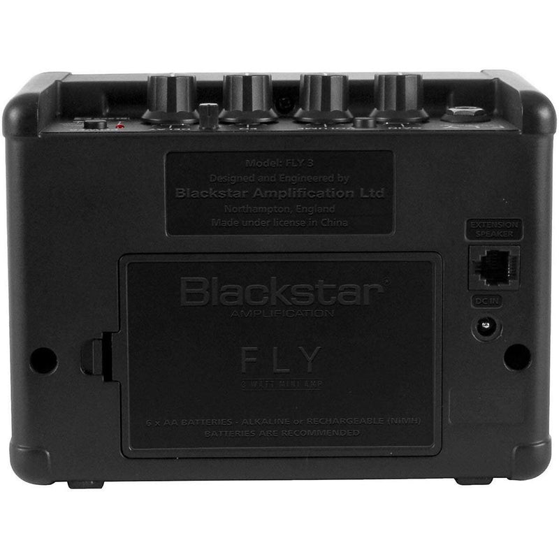 Blackstar FLY3 Mini amplificatore a batterie per chitarra 3W Nero