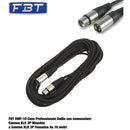 FBT XMF-10 Cavo Audio Professionale Cannon XLR 3P M a Cannon XLR 3P F da 10mt