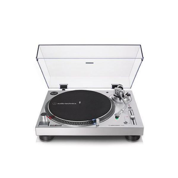 Audio-Technica AT-LP120XUSBSV Giradischi Professionale per Dj, Silver