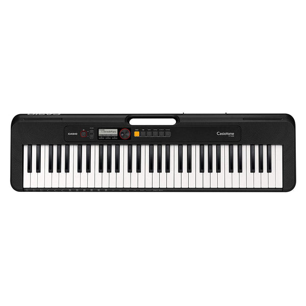 Casio CT-S200BK Tastiera Digitale a 61 Tasti utilizzabile anche a batterie, Nero