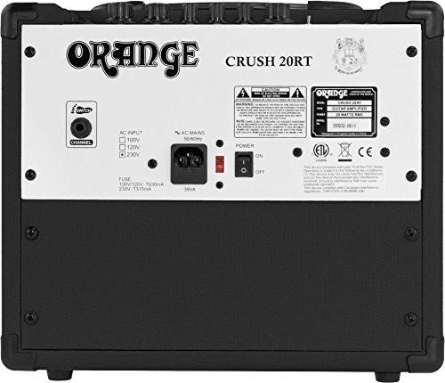 Orange Crush 20RT BK Amplificatore x chitarra EQ 3-bande, Riverbero, Nero