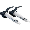 Ortofon Concorde Scratch MKII Twin Set da 2 Testina e Puntina x Dj Piatti Bianco