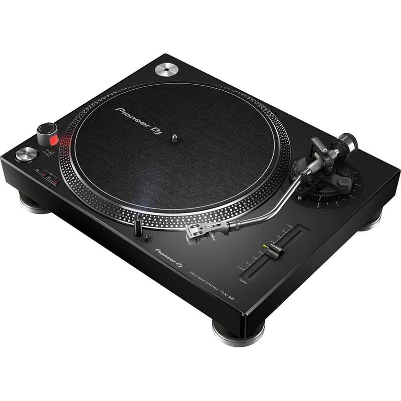 Pioneer Dj PLX-500-K Giradischi Professionale trazione diretta porta USB Nero