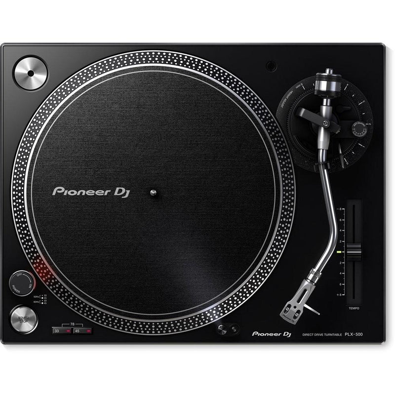 Pioneer Dj PLX-500-K Giradischi Professionale trazione diretta porta USB Nero