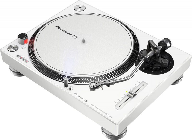 Pioneer Dj PLX-500-W Giradischi Professionale trazione diretta porta USB Bianco