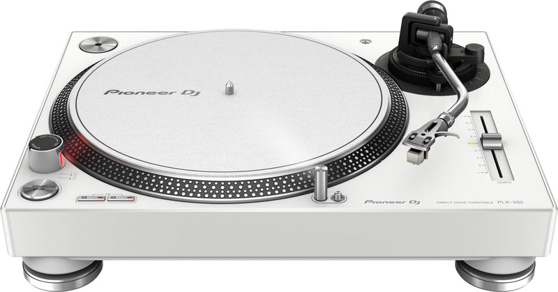 Pioneer Dj PLX-500-W Giradischi Professionale trazione diretta porta USB Bianco