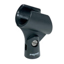 Proel APM25 Supporto grande in ABS per microfono 0 min - max: 27 - 31 mm