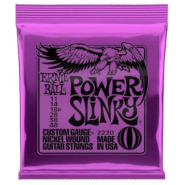 Ernie Ball 2220 Corde x Chitarra Elettrica Power Slinky Avvolgimento in Nichel