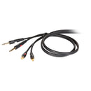 Proel DHG535LU5 Cavo professionale con connettori RCA e Jack 6.3 Mono 5 metri