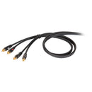Proel DHG505LU5 Cavo Professionale Stereo 2 spina RCA a 2 spina RCA 5 metri. - GlobalNet Shop