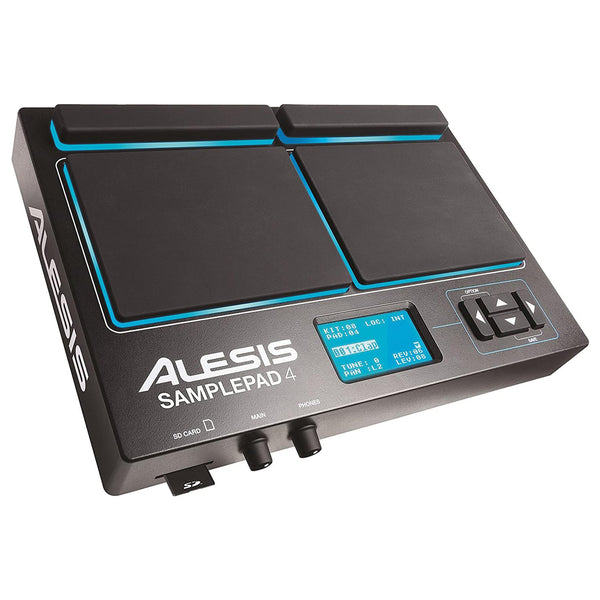 Alesis SamplePad4 Percussione Elettronica 4Pad Sensibili alla Dinamica LettoreSD