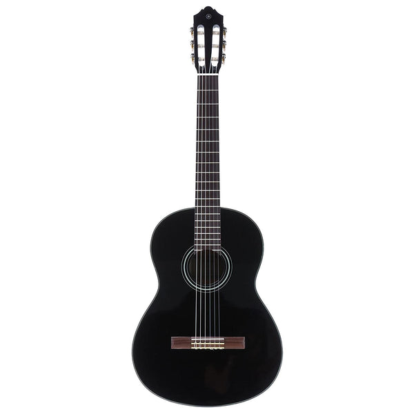 Yamaha C40BLII Chitarra Classica legno 4/4 con Corde in Nylon, Nero