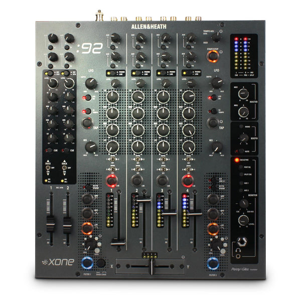 Allen & Heath Xone:92 Mixer Analogico Professionale 6 Canali e 2 In Mic FX x Dj