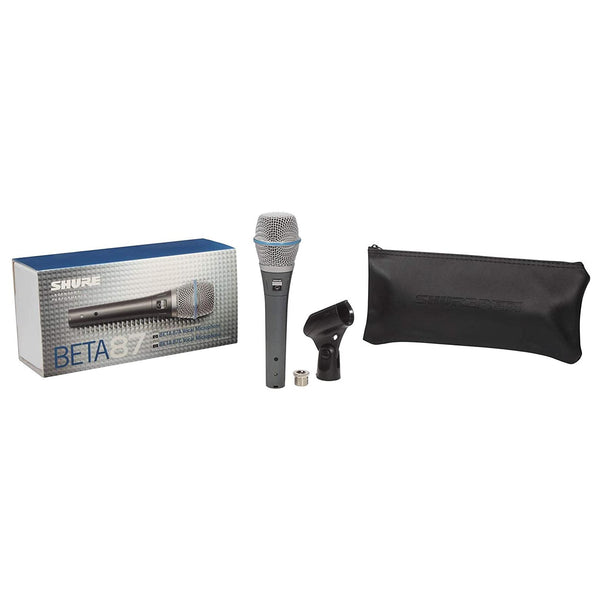 Shure BETA87A Microfono Professionale Condensatore supercardiode x Voce Canto