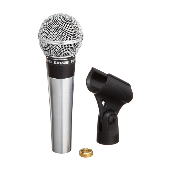 Shure 565SD-LC Microfono Professionale Dinamico Cardioide x Voce e Canto Acciaio