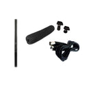 Proel EIKON MFC81 Microfono professionale a canna di fucile condensatore, Nero