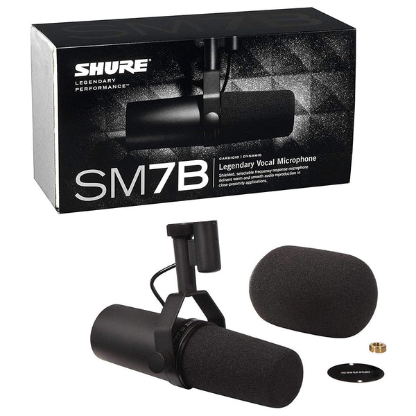 Shure SM7B Microfono Dinamico Professionale x studi registrazione, tv e radio