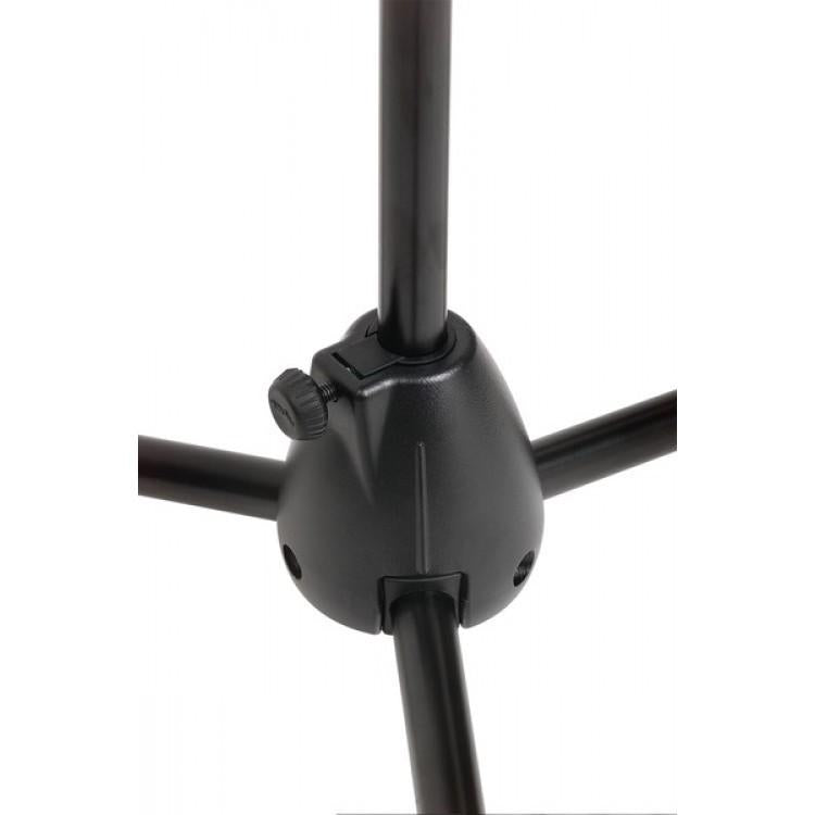 Proel PRO200BK Asta per Microfono a giraffa telescopica base tripoide alluminio