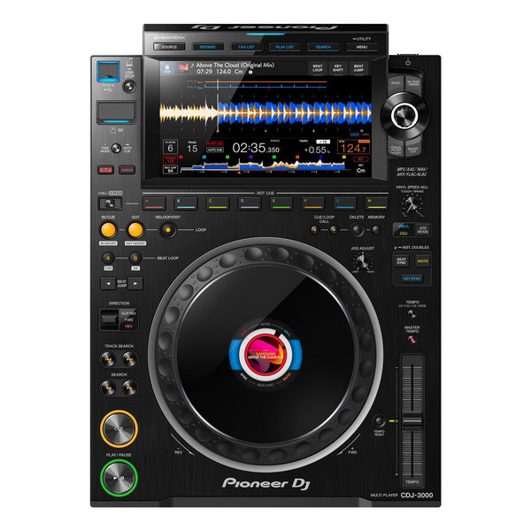 Pioneer Dj CDJ-3000 Multilettore Multiplayer Professionale Dj Top di Gamma, Nero