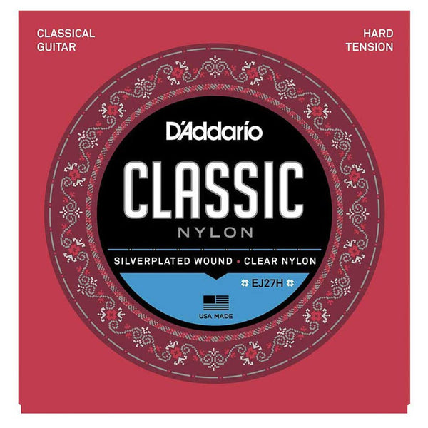 D'Addario EJ27H Hard Tension Corde Classiche x Chitarra x Studenti e profession.