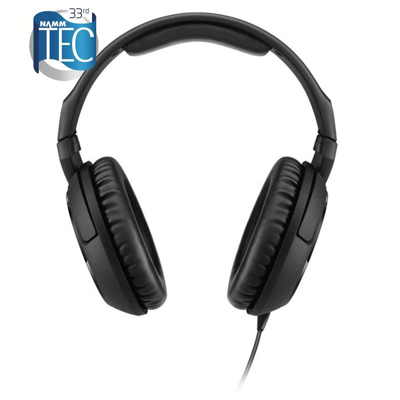 Sennheiser HD 200 Pro Cuffia Stereo Chiusa Dinamica Professionale, Nero