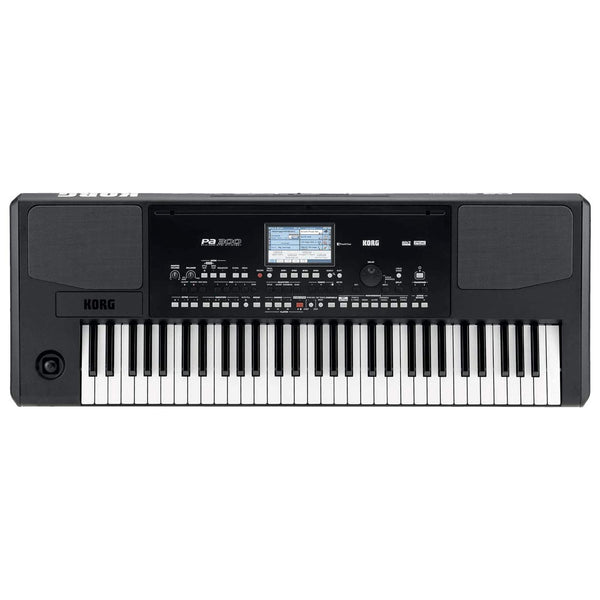 Korg PA300 Tastiera Dinamica Workstation Arranger 61 Tasti, Nero